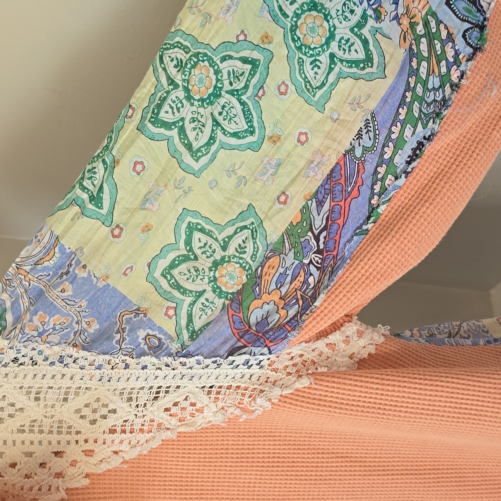 Pol Patchwork Button-Up Shirt - image 5